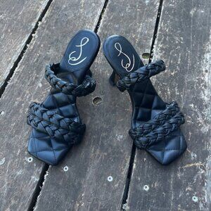 Sam Edelman black strappy sandals